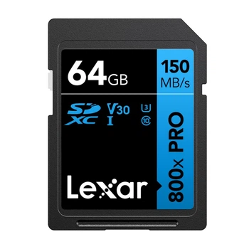 Карта пам'яті Lexar Professional 800x Pro SDXC 64GB (LSD0800P064G-BNNNG)