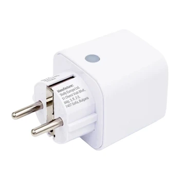 Розумна розетка Shelly Plug M Gen3 Wi-Fi White (S3PL-30110EU)