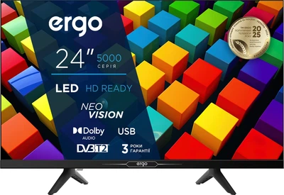 Телевизор Ergo 24" 24JHT5000