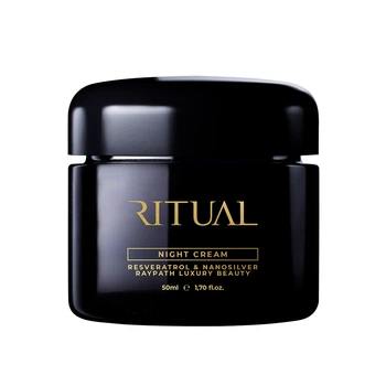 Нічний натуральний крем з ресвератролом та наносріблом Ritual Night Cream