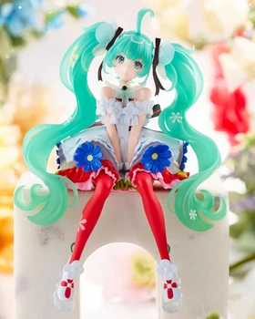 Коллекционная аниме-фигурка Furyu Miku Hatsune "Japan Tour 2025 Blooming" / Мику Хацуне, 15 см