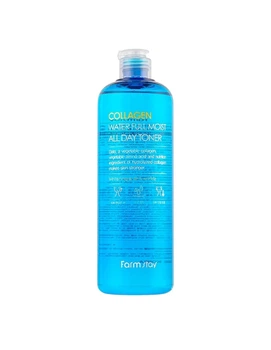 Зволожуючий тонер з колагеном Farmstay Collagen Water Full Moist All Day Toner 500ml