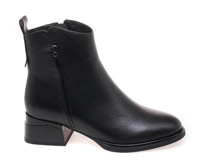 Ботинки женские Geronea 6681R-A588-MLW/BLACK LTHR 40 Черный
