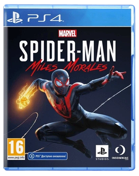 Игра Marvel's Spider-Man: Miles Morales для PS4 (Blu-ray диск) RUS Б/У
