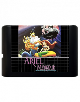 Игра RMC Mega Drive Ariel the Little Mermaid Английская Версия