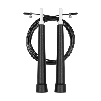 Скакалка боксерская REBEL ACTIVE пластиковая с пластиковым подшипником 300см регулируемая (RBA-3200)