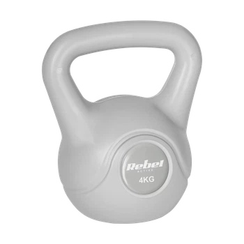 Гиря битумная REBEL ACTIVE 4 кг Gray