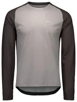 Велоджерсі чоловіче з довгим рукавом M's Motion Air LS Jersey, Granite Grey (S)