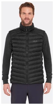 Жилет чоловічий Rab Cirrus Vest, Black (XL)