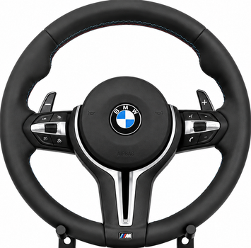 Кермо BMW F Series M Performance шкіряне з підігрівом та вібрацією F20 F21 F30 F31 F32 F33 F36 X3 F25 F15 F01 F02 F06 F07 F10 F11 F12 F13 (P-424)