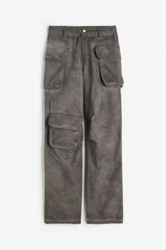 Штани карго H&M 1222122001c70 38 сірі (100015405)