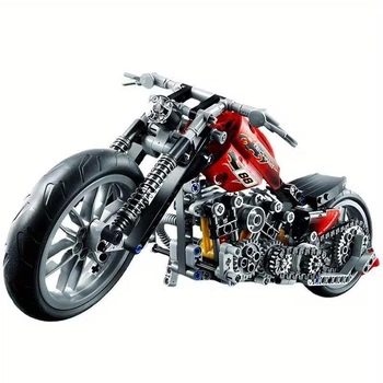 Конструктор мотоцикл Harley 31см 378 деталей Харлей Technic (108)