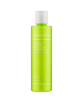 Себорегулюючий гель для вмивання з чайним деревом Real Barrier Control-T Tea Tree AC Cooling Cleansing Gel