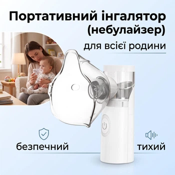 Портивный ингалятор (небулайзер) «Мегазайка»