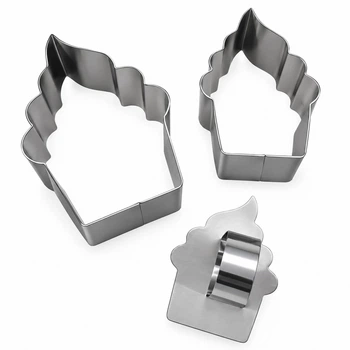 Кільця для салату та десертів MOUSSE MOLD з пресом 2 шт (135 MS) "Тістечко"