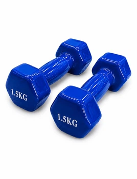 Гантели Bavar Sport (2 по 1.5 кг) виниловые синий