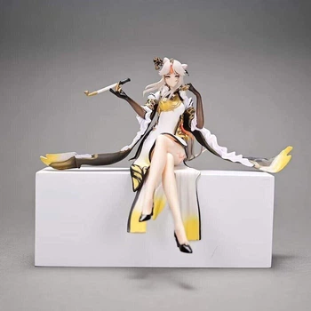 Коллекционная аниме фигурка Нин Гуан с игры Геншин Импакт NinGuang Genshin Impact anime figure collection