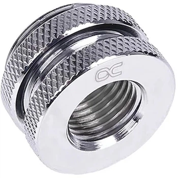 Фітинг для СРО Alphacool HF bulkhead connector passthrough G1/4 - chrome (17068)