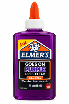 Клей шкільний рідкий Elmer’s Disappearing Purple 118 мл фіолетовий