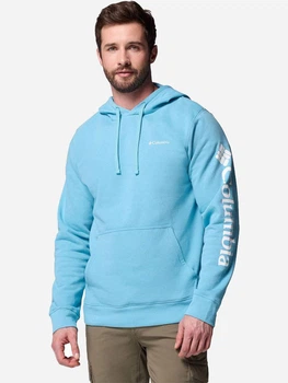 Худі утеплене чоловіче Columbia 287431861 L Блакитне (1159863451)
