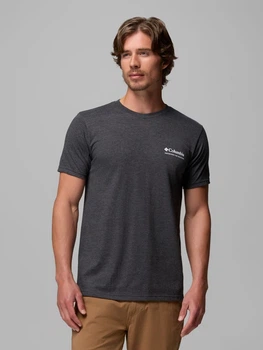 Футболка довга чоловіча Columbia 801525445 XL Сіра (1162156210)