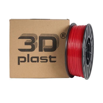 Филамент PLA 1,75 мм, 0,85 кг, красный