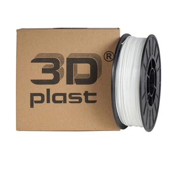 Филамент PLA 1,75 мм, 0,85 кг, белый