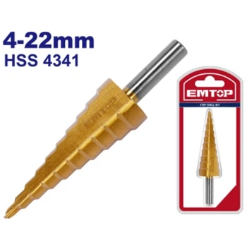 Сверло ступенчатое EMTOP ESDL42203