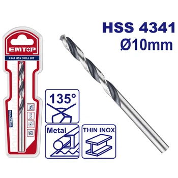 Сверло HSS 4341 EMTOP ETDB310102