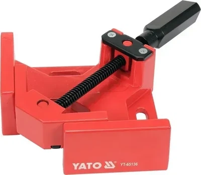 Тиски угловые YATO 90° 150 x 150 мм высота 55 мм разжим 70 мм (YT-65136)