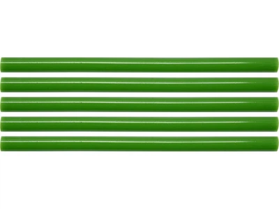 Клеевые стержни для термопистолета YATO 11,2 x 200 мм зеленые 5 шт YT-82436