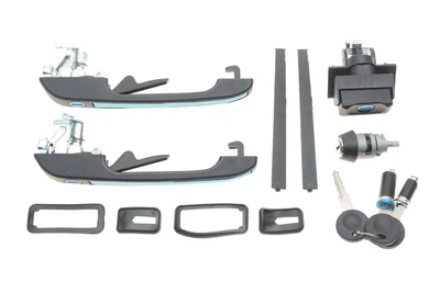 Комплект замков (3шт.) VW Golf II -91 (+ ручки/ключи) AIC 52162