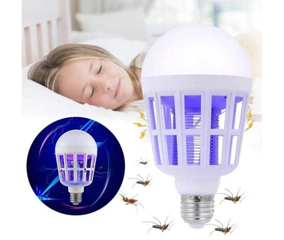 Светодиодная лампа отпугиватель от комаров Mosquito Killer Lamp, 15Вт