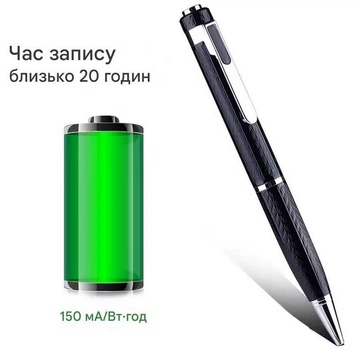 Цифровий диктофон портативний USB міні, запис голосу для лекцій та зустрічей, MP3-плеєр, підтримка TF-карти до 128 ГБ