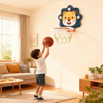Настенный детский баскетбольный щит «Backboard Board» с кольцом и сеткой