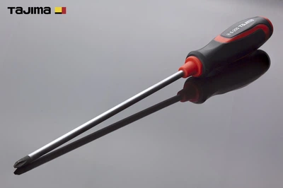 Викрутка хрестова TAJIMA PH2 магнітна 6 мм 200 мм (1301-2137)