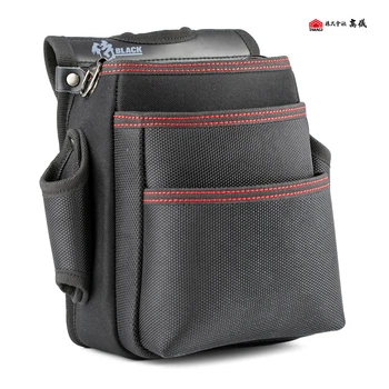 Поясна сумка Takagi Samurai Black SRB-03 чорна 5 кишень