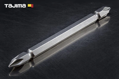 Біта хрестова Tajima PH2 двостороння магнітна 100 мм 6,35 мм
