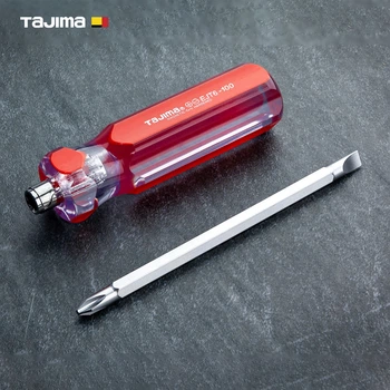 Викрутка двостороння TAJIMA EJT6-100 PH2/SL 6x100 мм з магнітним стрижнем (1301-0941)