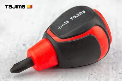 Викрутка хрестова Tajima PH2 6 х 62 мм ергономічна двокомпонентна ручка