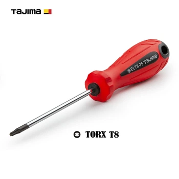 Викрутка TORX T8 TAJIMA ELT8-75 магнітна 75 мм (1301-0925)