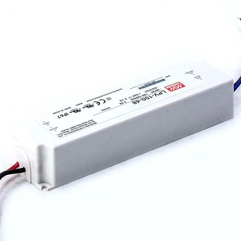 Блок живлення Mean Well 100.8W 48V 2.1A IP67 (LPV-100-48)
