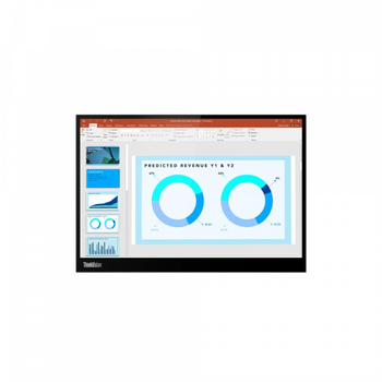 LENOVO 14" 16:10 портативний ips рк монітор, 2240х1400, 6 мс, 2xUSB c (pd до 65 Вт) M14d