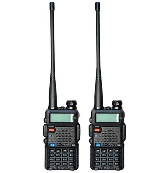 Набір 2 шт Рація портативна Baofeng P51UV версія для ЄС VHF/UHF 5 Вт 1800 mAh Чорна