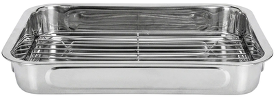 Brytfanna do pieczenia Excellent Houseware stalowa 37 x 28 x 5.5 cm (8721037515450)