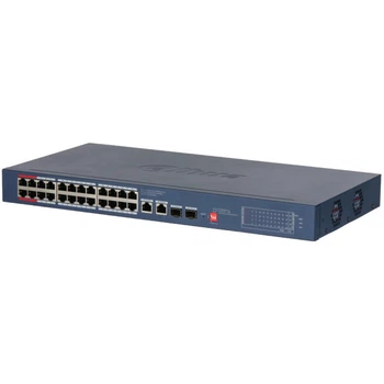 Коммутатор 26 портов управляемый Dahua DH-CS4228-24GT-375 PoE