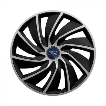 Колпаки Argo Turbo Silver&Black R17 Ford (Комплект 4 шт.)