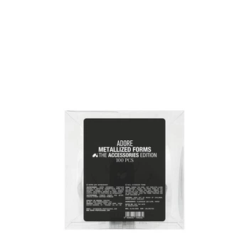 Формы для наращивания ногтей Adore Professional Pro Metallized Nail Forms 20 шт/уп