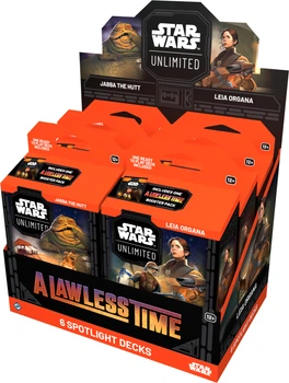 Zestaw kart Star Wars: Unlimited - A Lawless Time - Spotlight Deck Display (841333133702)