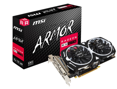 Видеокарта AMD Radeon RX 570 4GB MSI Armor OC (RX 570 ARMOR 4G OC) Б/У
